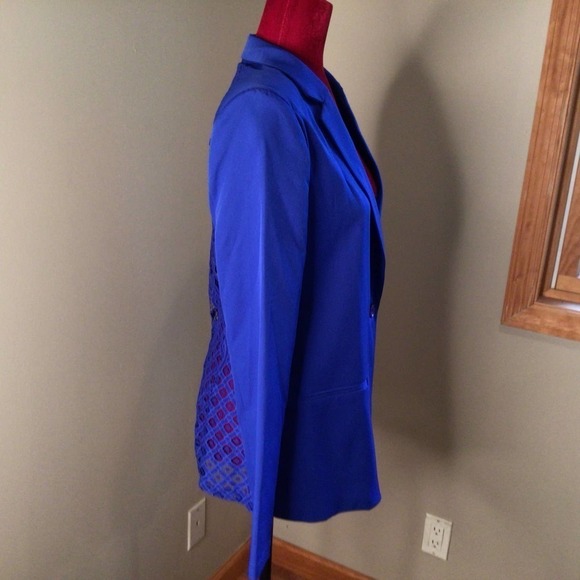 NWT Another Story Blue Blazer sz Large *STUNNING* - Picture 2 of 5